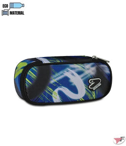 Astuccio scuola Seven Round Plus The Double Blue Deep
