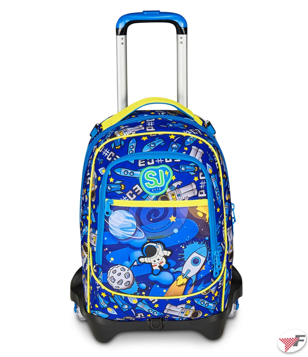 Trolley scuola SJ Jack 3 ruote Flyrocket Boy