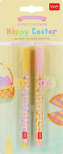 Carica l'immagine nel visualizzatore di Gallery, Set 2 Penne Gel Lovely Friends Hoppy Easter Legami
