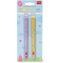 Carica l&#39;immagine nel visualizzatore di Gallery, SET DI 2 PENNE GEL CANCELLABILI LEGAMI HOPPY EASTER
