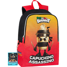 Carica l'immagine nel visualizzatore di Gallery, ZAINETTO TEMPO LIBERO BRAINROT CAPPUCCINO ASSASSINO
