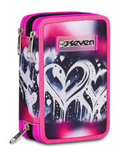 Carica l'immagine nel visualizzatore di Gallery, ASTUCCIO 3 ZIP SEVEN PLUMPY LINE GIRL
