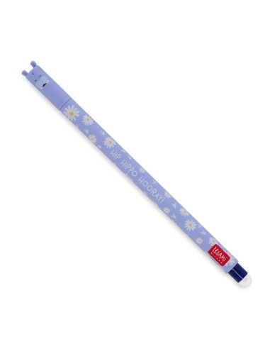 PENNA GEL CANCELLABILE LEGAMI IPPOPOTAMO INCHIOSTRO BLU