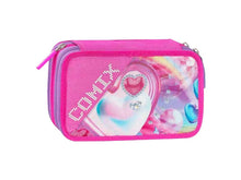 Carica l'immagine nel visualizzatore di Gallery, ASTUCCIO 3 ZIP ULTRA BRIGHT HEARTS GIRL
