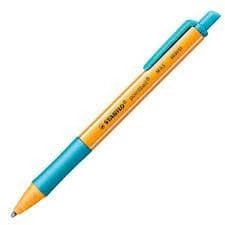 Penna Stabilo Pointball blu a scatto 0,5