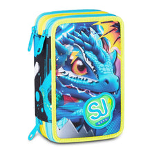 Carica l'immagine nel visualizzatore di Gallery, ASTUCCIO 3 ZIP SJ GANG METAL DRAGON BOY
