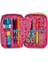 Carica l'immagine nel visualizzatore di Gallery, ASTUCCIO 3 ZIP SEVEN SJ GANG CLACK

