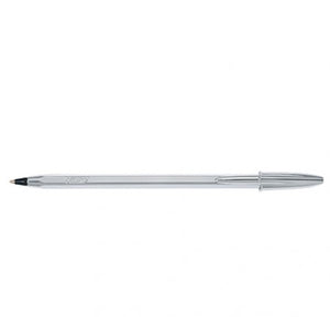PENNA A SFERA CRISTAL SHINE 1mm ARGENTO INCHIOSTRO NERO