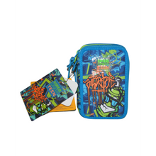 Carica l'immagine nel visualizzatore di Gallery, ASTUCCIO 3 ZIP TINTA UNITA TEEN STREET
