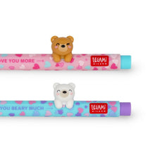 Carica l&#39;immagine nel visualizzatore di Gallery, Set di 2 penne Gel Legami  Beary in love  Teddy Bear
