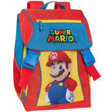 Carica l&#39;immagine nel visualizzatore di Gallery, ZAINO SCUOLA ESTENSIBILE 3 SCOMPARTI SUPERMARIO
